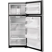 GE 28" 16.6 Cu. Ft. Top Freezer Refrigerator (GTE17GSNRSS) - Stainless Steel
