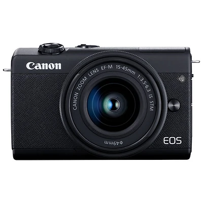 Appareil photo sans miroir EOS M200 de Canon avec objectif 15-45 mm IS STM