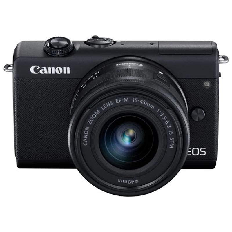 Appareil photo sans miroir EOS M200 de Canon avec objectif 15-45 mm IS STM