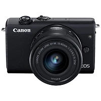 Appareil photo sans miroir EOS M200 de Canon avec objectif 15-45 mm IS STM