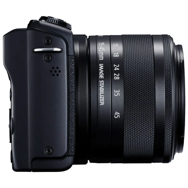 Appareil photo sans miroir EOS M200 de Canon avec objectif 15-45 mm IS STM