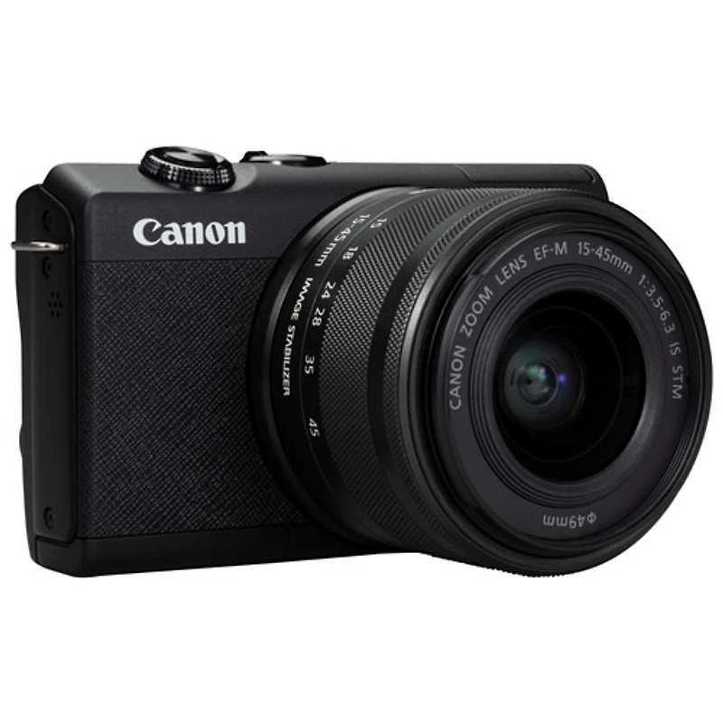 Appareil photo sans miroir EOS M200 de Canon avec objectif 15-45 mm IS STM
