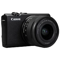 Appareil photo sans miroir EOS M200 de Canon avec objectif 15-45 mm IS STM