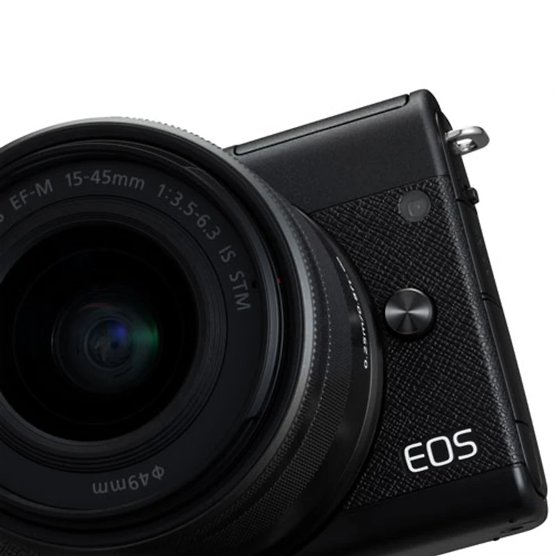 Appareil photo sans miroir EOS M200 de Canon avec objectif 15-45 mm IS STM