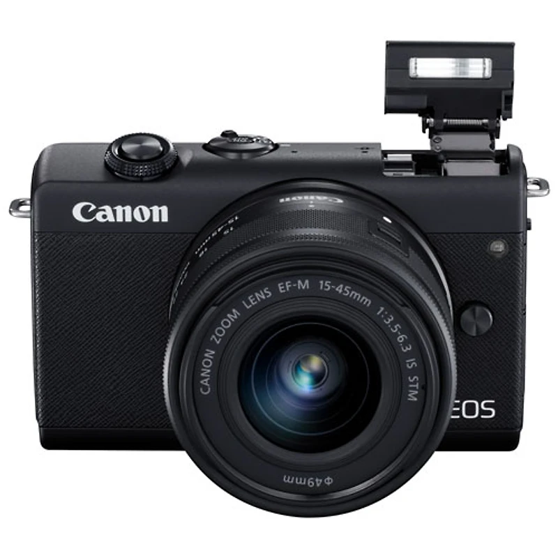 Appareil photo sans miroir EOS M200 de Canon avec objectif 15-45 mm IS STM