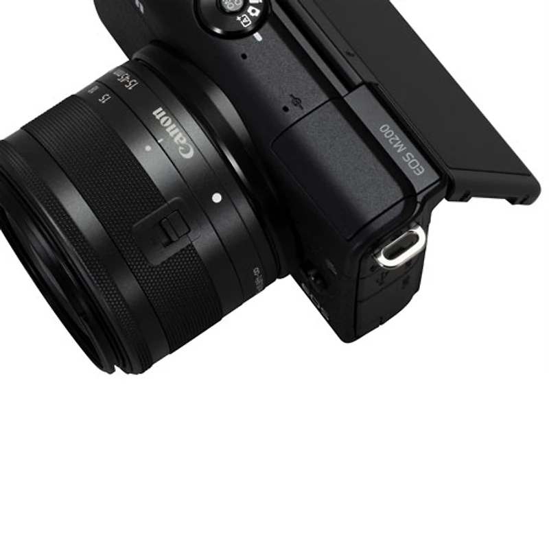 Appareil photo sans miroir EOS M200 de Canon avec objectif 15-45 mm IS STM