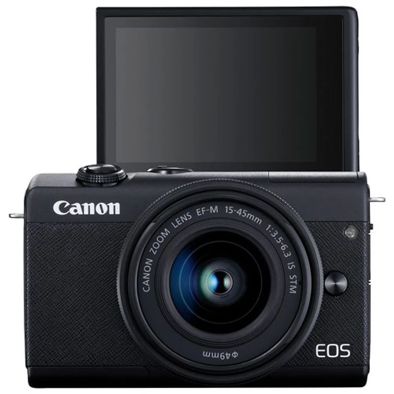 Appareil photo sans miroir EOS M200 de Canon avec objectif 15-45 mm IS STM