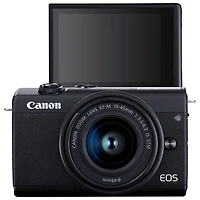 Appareil photo sans miroir EOS M200 de Canon avec objectif 15-45 mm IS STM