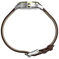 Timex 28mm Women's Dress Watch - Tan/Silver