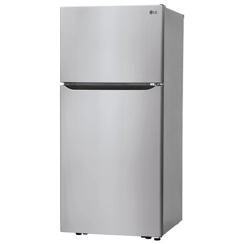Réfrigérateur à congélateur supérieur 20,2 pi³ 30 po de LG avec éclairage DEL (LTCS20020S) - Inox