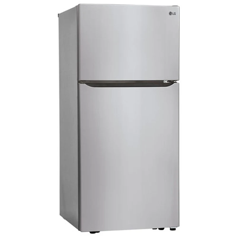 Réfrigérateur à congélateur supérieur 20,2 pi³ 30 po de LG avec éclairage DEL (LTCS20020S) - Inox
