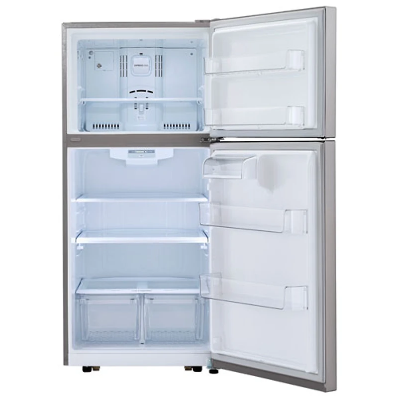 Réfrigérateur à congélateur supérieur 20,2 pi³ 30 po de LG avec éclairage DEL (LTCS20020S) - Inox