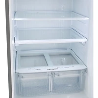 Réfrigérateur à congélateur supérieur 20,2 pi³ 30 po de LG avec éclairage DEL (LTCS20020S) - Inox