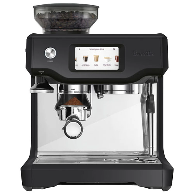 Machine expresso automatique Barista Touch moussoir à lait et moulin à café Breville - Truffe noire