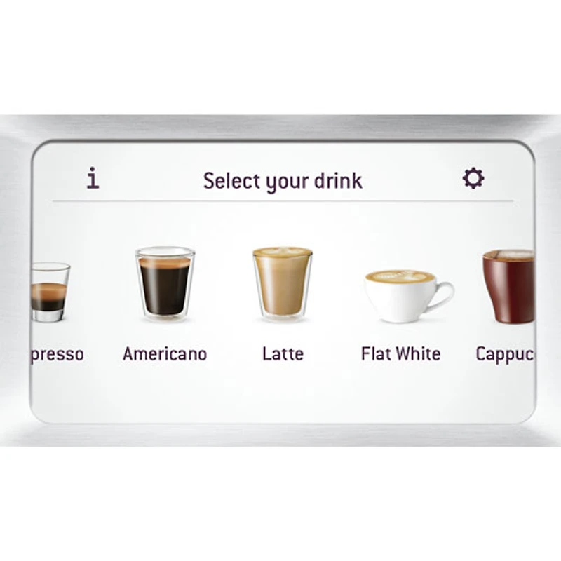 Machine expresso automatique Barista Touch moussoir à lait et moulin à café Breville - Truffe noire