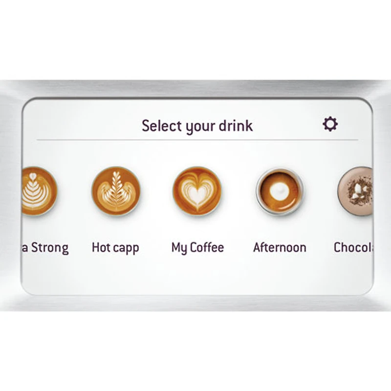Machine expresso automatique Barista Touch moussoir à lait et moulin à café Breville - Truffe noire