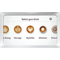 Machine expresso automatique Barista Touch moussoir à lait et moulin à café Breville - Truffe noire