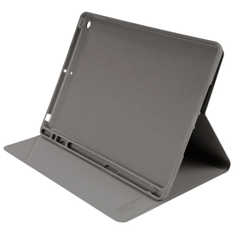 Étui folio Metal de Tucano Milano Italy pour iPad de 10,2 po - Gris