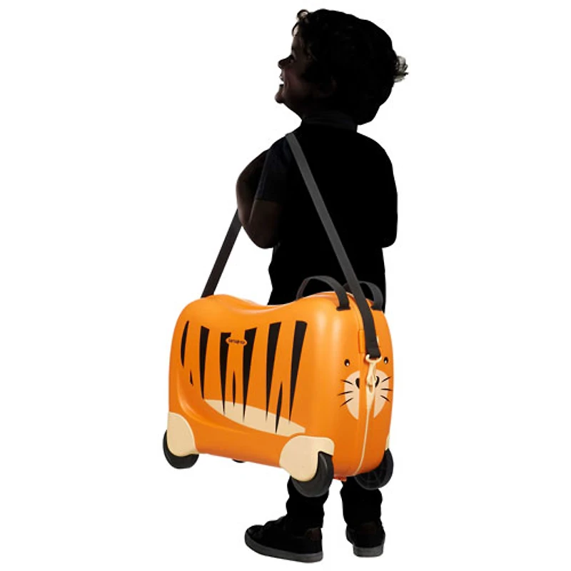 Samsonite Dream Rider 14.5" Hard Side Carry-On Ride-On Luggage - Tiger T