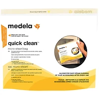 Medela Quick Clean Micro-Steam Microwave Bags - 5 Pack