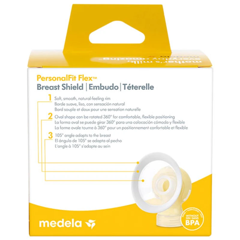 Medela PersonalFit Flex Breast Shields - 24mm - 2-Pack