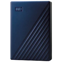 Disque dur portatif USB 3.0 My Passport de 5 To de WD pour Mac (WDBA2F0050BBL-WESN) - Bleu