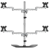 StarTech 32" Quad Arm Ergonomic Monitor Desk Stand