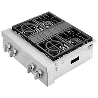 KitchenAid 30" 4-Burner Gas Cooktop (KCGC500JSS) - Stainless Steel