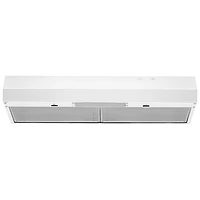 Whirlpool 30" Under Cabinet Range Hood (WVU17UC0JW) - White