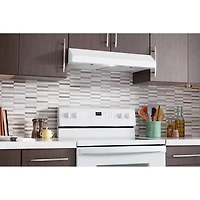 Whirlpool 30" Under Cabinet Range Hood (WVU17UC0JW) - White