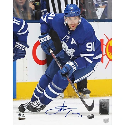 Frameworth - Maple Leafs de Toronto Photo signée par John Tavares (8 x 10)