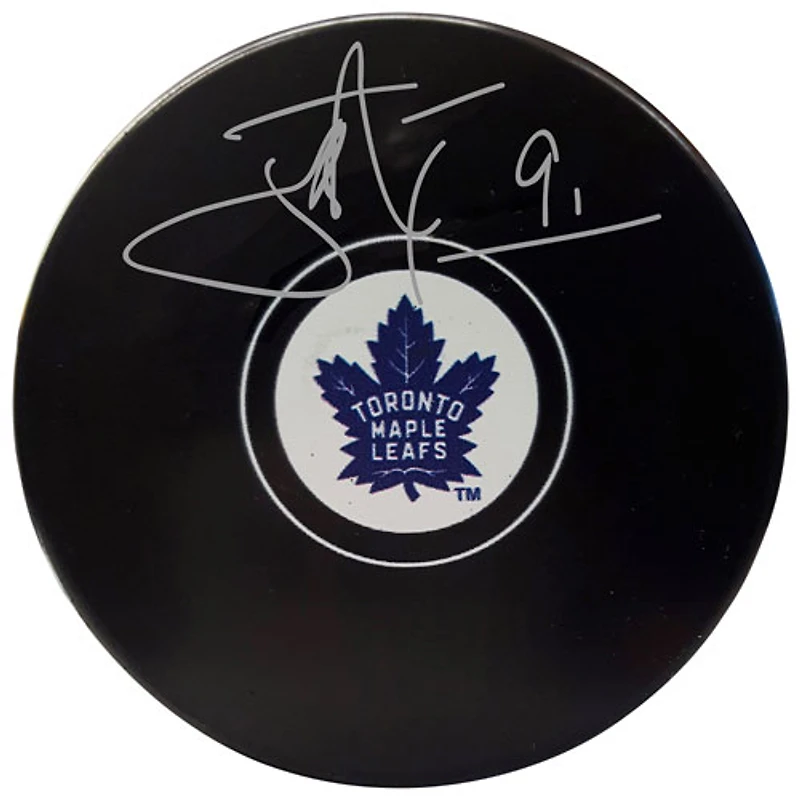 Frameworth - Maple Leafs de Toronto : Rondelle de hockey signée par John Tavares