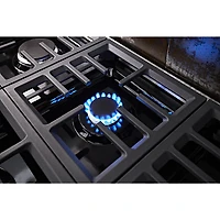 KitchenAid 36" 5.1 Cu. Ft. True Convection 6-Burner Dual Fuel Range (KFDC506JYP) -Yellow Pepper