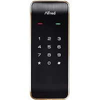 Serrure intelligente à écran tactile Bluetooth DB2 d'Alfred - Doré