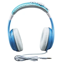 Casque d'écoute à suppression du bruit Frozen II de KIDdesigns pour enfants - Blanc/Bleu