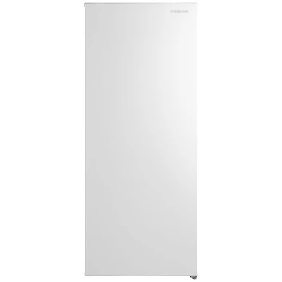 Insignia 7 Cu. Ft. Upright Freezer - White - Open Box - Scratch & Dent