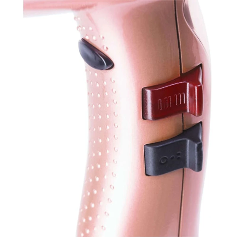 Elchim 3900 Ionic Ceramic Infrared Professional Hair Dryer 2000W AC Motor with Concentrator - Pink