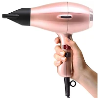 Elchim 3900 Ionic Ceramic Infrared Professional Hair Dryer 2000W AC Motor with Concentrator - Pink
