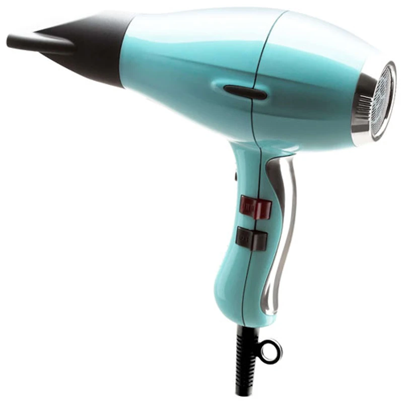 Elchim 3900 Ionic Ceramic Infrared Professional Hair Dryer 2000W AC Motor with Concentrator - Blue