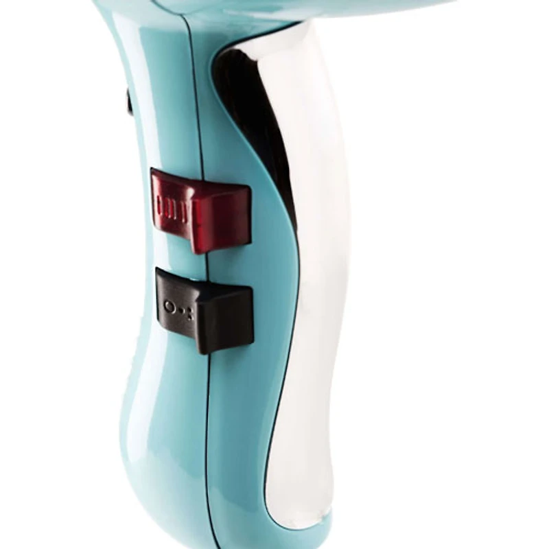 Elchim 3900 Ionic Ceramic Infrared Professional Hair Dryer 2000W AC Motor with Concentrator - Blue