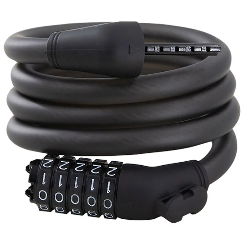 Cadenas en spirale à combinaison à 5 chiffres pour trottinettes électriques KickScooter de Segway