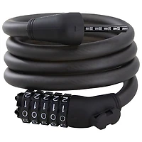 Cadenas en spirale à combinaison à 5 chiffres pour trottinettes électriques KickScooter de Segway