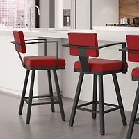 Akers Modern Counter Height Barstool