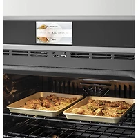 Four mural électrique convection véritable autonettoyant 5 pi³ 30 po Café (CTS70DP2NS1) - Inox