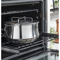 Four mural électrique convection véritable autonettoyant 5 pi³ 30 po Café (CTS70DP2NS1) - Inox