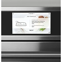 Four mural électrique convection véritable autonettoyant 5 pi³ 30 po Café (CTS70DP2NS1) - Inox