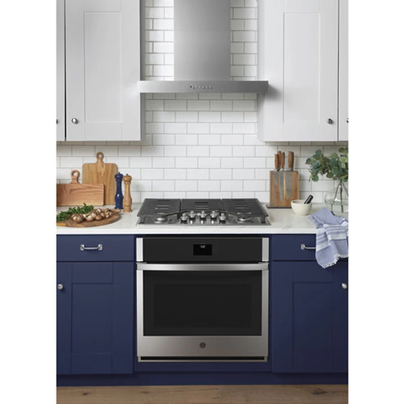 Hotte murale de luxe de 30 po de GE (UVW8301SLSS) - Acier inoxydable