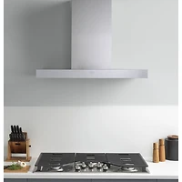 GE Smart Designer 36" Wall Mount Range Hood (UVW9361SLSS) - Stainless Steel