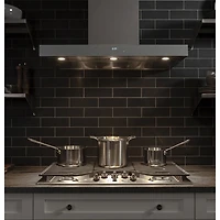 GE Smart Designer 36" Wall Mount Range Hood (UVW9361SLSS) - Stainless Steel
