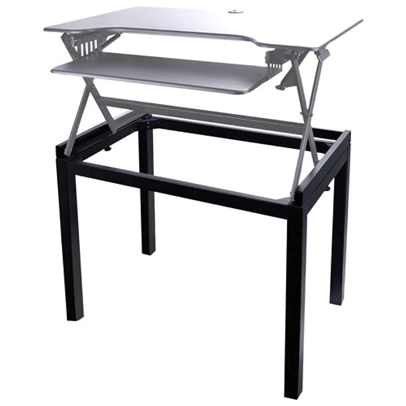 Support de bureau élévateur de Rocelco - Noir